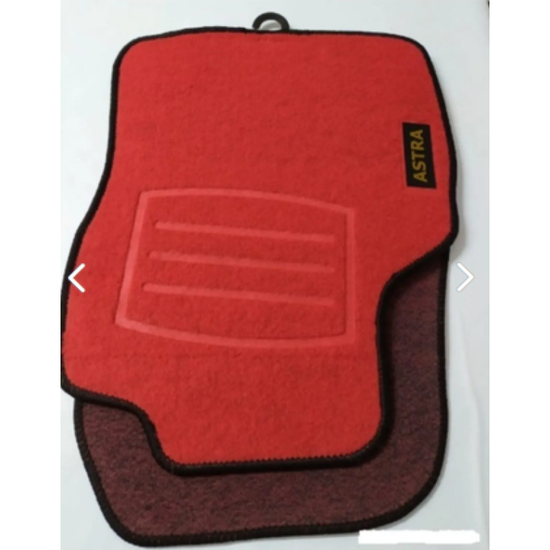 GENEL MARKA ASTRA H KIRMIZI HALI PASPAS (SİYAH KENARLI)