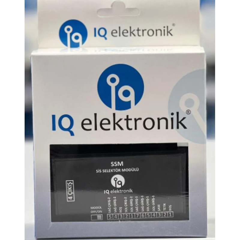 IQ ELEKTRONİK SSM PLUS 4 ÇIKIŞ MODÜLÜ IQ