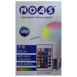 CATA AMPUL KUMANDALI 9W RGB