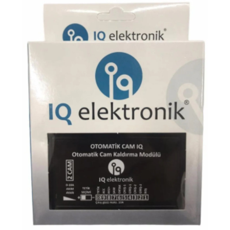 IQ ELEKTRONİK OTOMATİK 2 CAM KALDIRMA MODÜLÜ IQ
