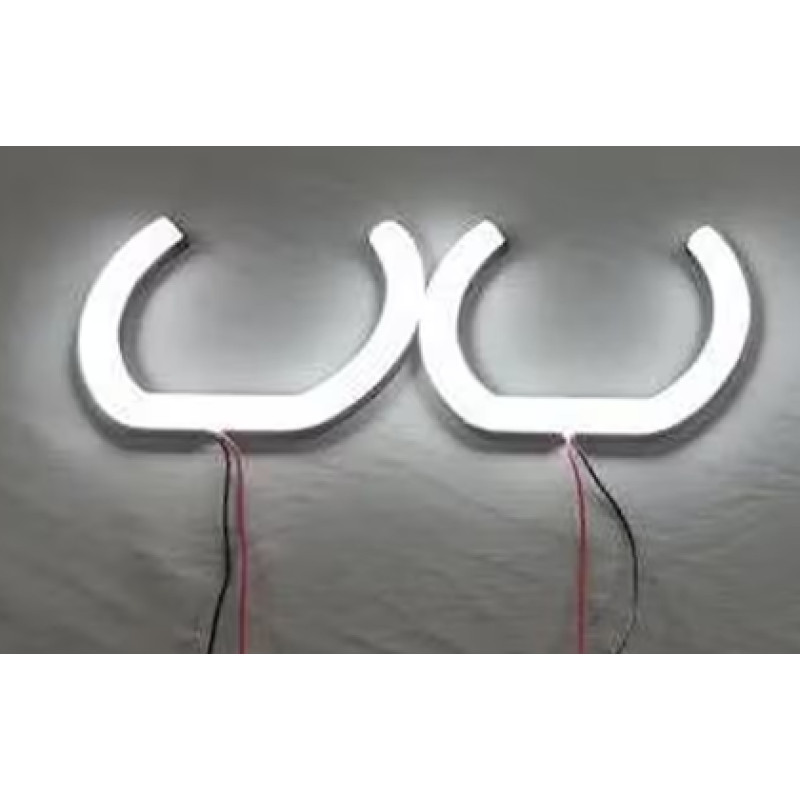 IQ ELEKTRONİK FORD FOCUS 1999/2001 L/U 135 MM 2'Lİ SET BEYAZ ANGEL HALKA