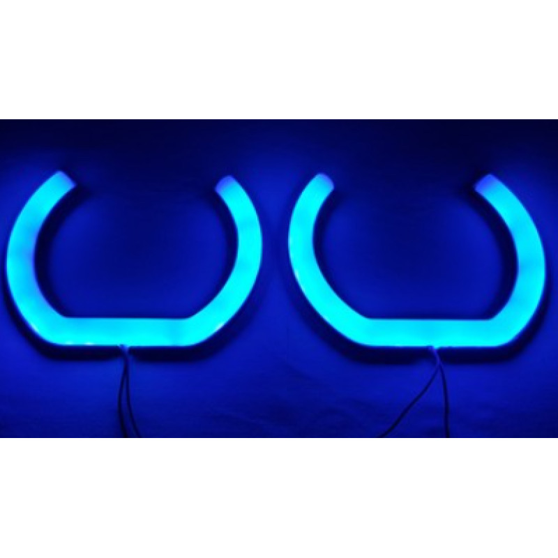 IQ ELEKTRONİK F SERİ 100 MM 2'Lİ SET U TİPİ MAVİ ANGEL HALKA