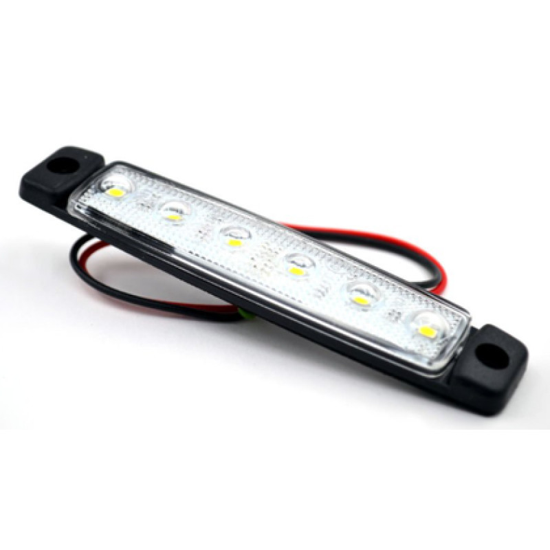 IQ ELEKTRONİK PARMAK LED BEYAZ (12V - 10 CM - 6 LED)