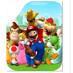 GENEL MARKA DEKOR PASPAS SÜPER MARİO 4'LÜ SET