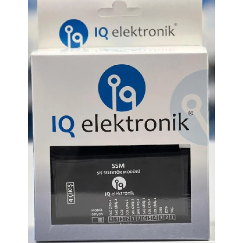 IQ ELEKTRONİK SSM 4 ÇIKIŞ MODÜLÜ IQ
