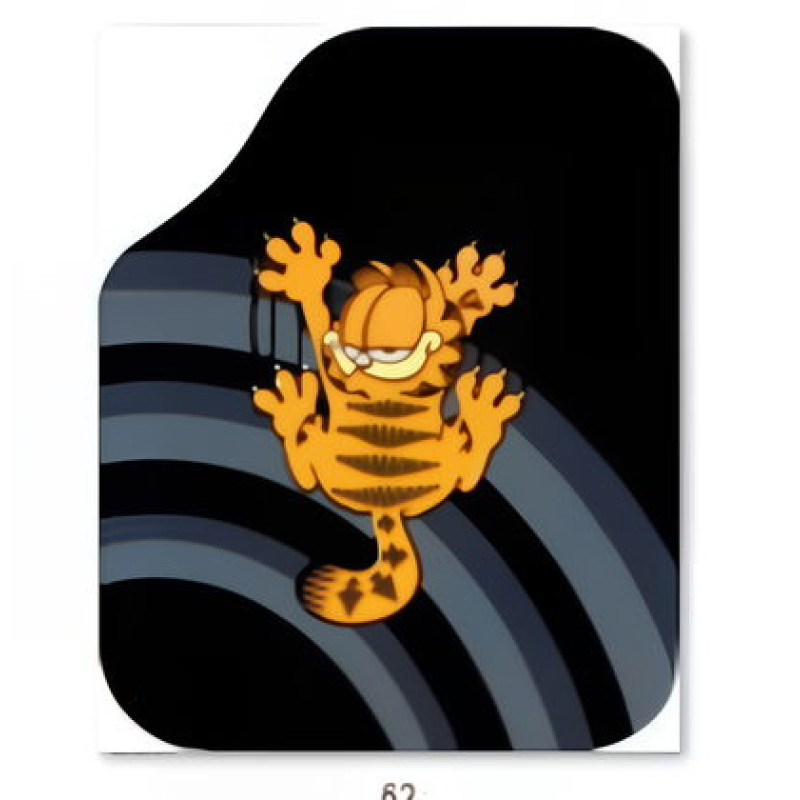 GENEL MARKA DEKOR PASPAS GARFİELD 4'LÜ SET