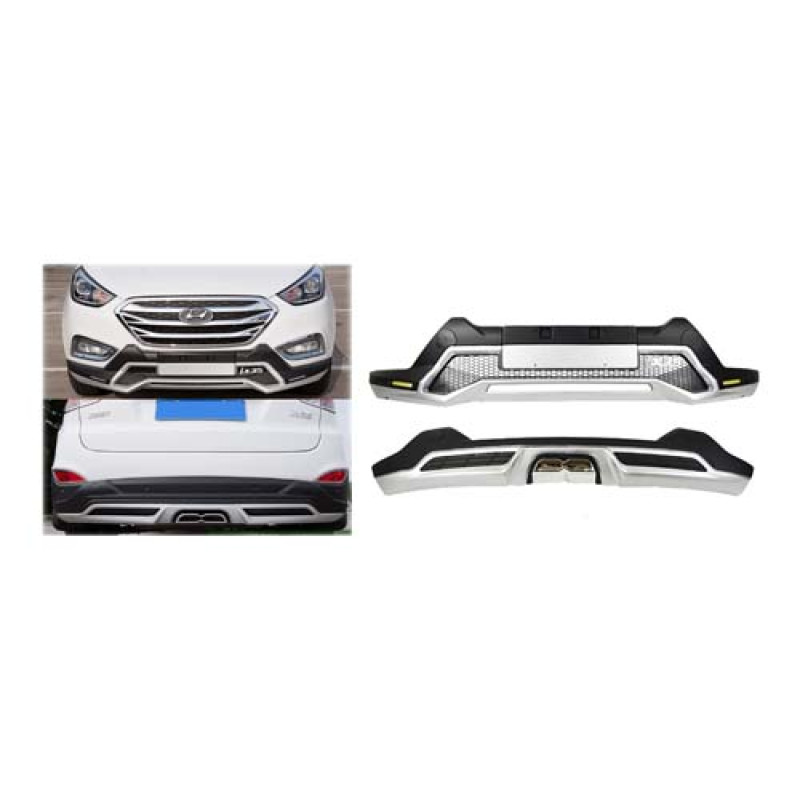 İX-35 2012-2018 LEDLİ ÖN ARKA KORUMA DİFÜZÖR