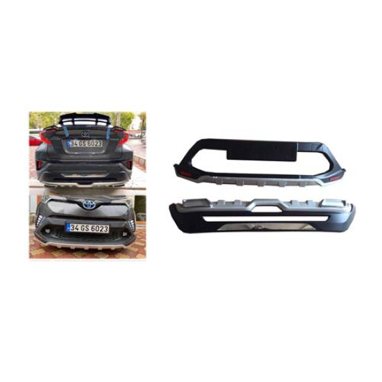 Toyota CHR ön arka koruma DİFÜZÖR