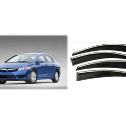 CİVİC 06-11 KROM CAM RÜZGARLIK