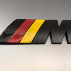 M SİYAH-KIRMIZI-SARI ARKA YAPIŞTIRMA ARMA