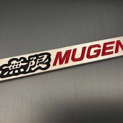 MUGEN SİYAH-KIRMIZI SPOİLER ARKA YAPIŞTIRMA ARMA