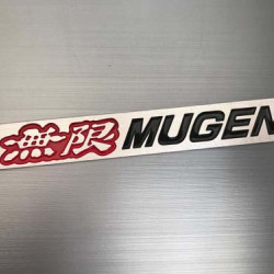 MUGEN KIRMIZI-SİYAH BÜYÜK ARKA YAPIŞTIRMA ARMA