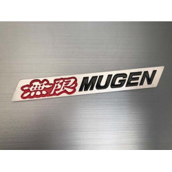 MUGEN KIRMIZI-SİYAH BÜYÜK ARKA YAPIŞTIRMA ARMA