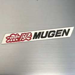 MUGEN KIRMIZI- SİYAH KÜÇÜK ARKA YAPIŞTIRMA ARMA