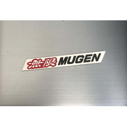 MUGEN KIRMIZI- SİYAH KÜÇÜK ARKA YAPIŞTIRMA ARMA