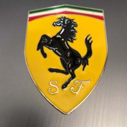 FERRARİ SARI ARKA YAPIŞTIRMA ARMA