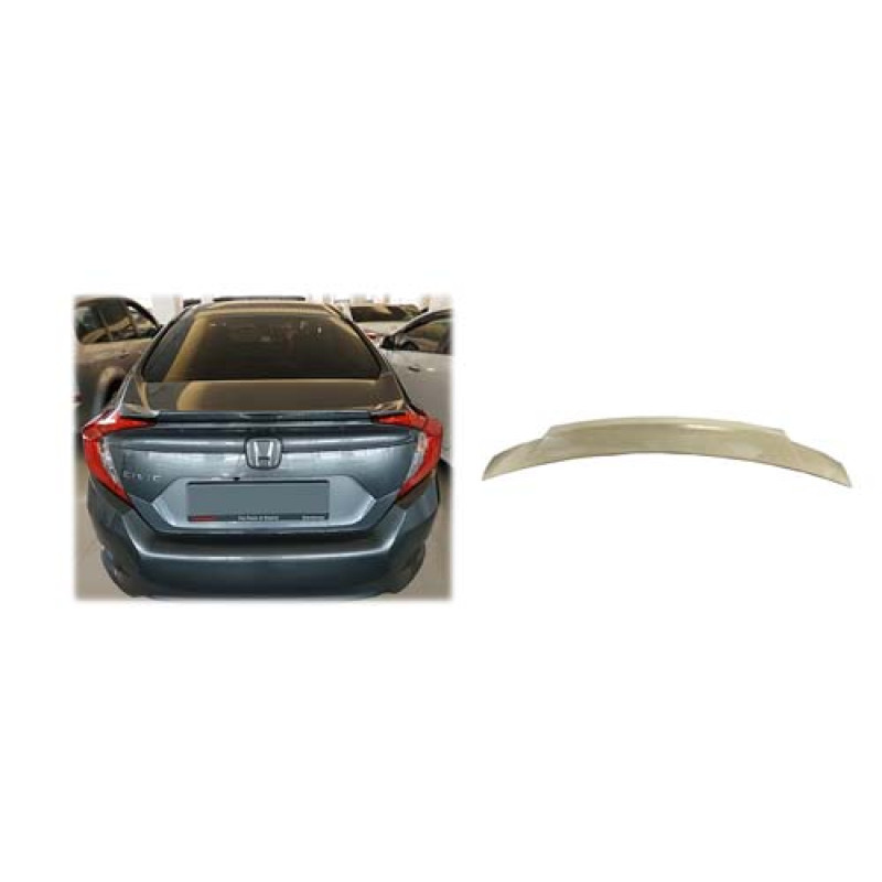HONDA CİVİC 2016 BIÇAK SPOİLER BOYASIZ