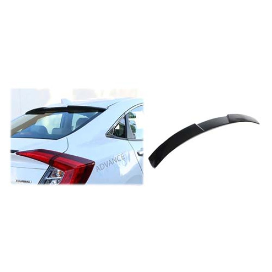 CİVİC 2016 RS CAM ÜSTÜ BOYALI SPOİLER