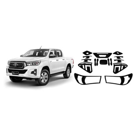 TOYOTA HİLUX REVO 2016 SİYAH SET