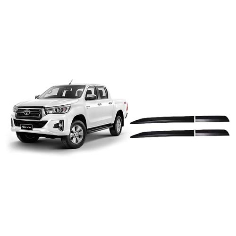 TOYOTA HİLUX REVO MAT SİYAH YAN KAPI ÇITASI