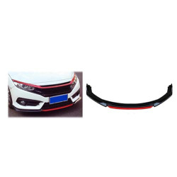 CİVİC 4 PARÇA ÖN LİP KIRMIZI