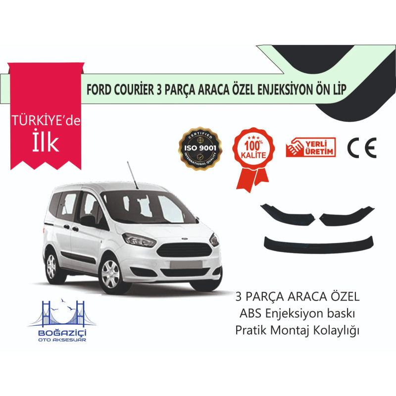 PR-FORD COURİER 3 PRÇ SİYAH ÖN LİP