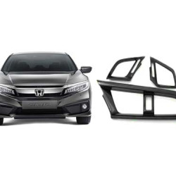 0857-CİVİC HAVA MENFEZLERİ PARLAK SİYAH