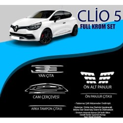CLİO-5 FULL KROM SET
