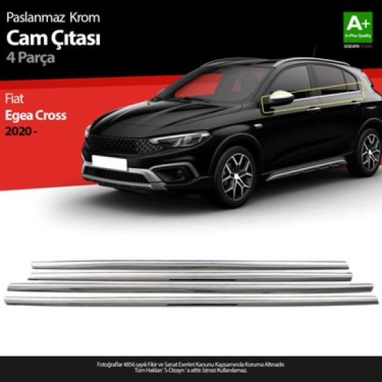 EGEA HB/SD 15+ CROSS 20+ ÜST 4 PARÇA CAM ÇITASI