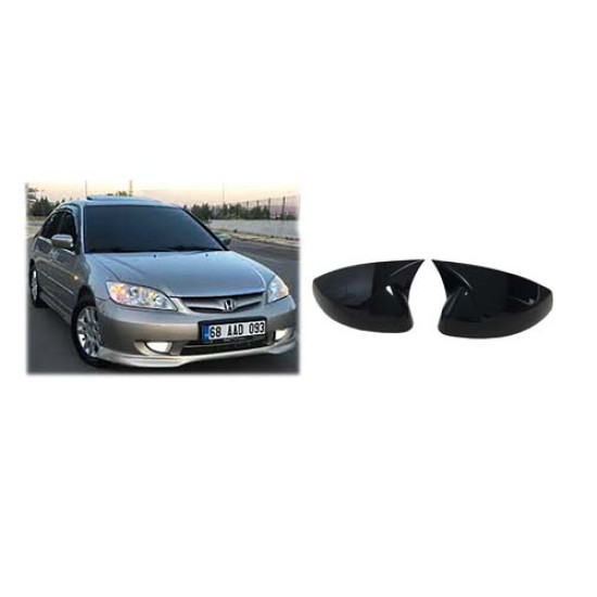 CİVİC 06-11 İTHAL PARLAK SİYAH BATMAN AYNA KAPAĞI