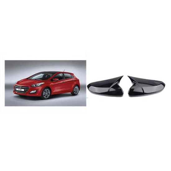 HYUNDAİ İ-30 İTHAL PARLAK SİYAH BATMAN AYNA KAPAĞI