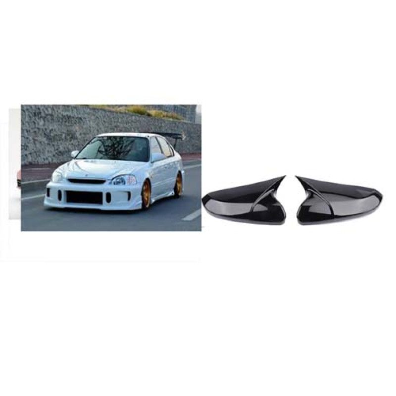 CİVİC 96-01 İTHAL PARLAK SİYAH BATMAN AYNA KAPAĞI