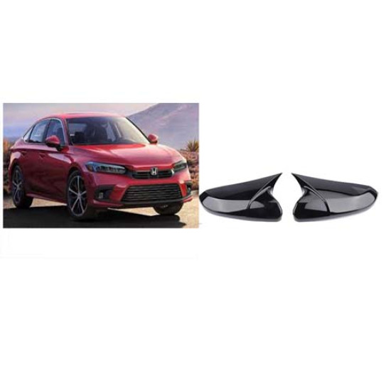 CİVİC 2022 İTHAL PARLAK SİYAH BATMAN AYNA KAPAĞI