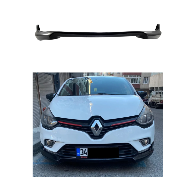 Renault Clio 4 Makyajlı Ön Ek (Plastik)
