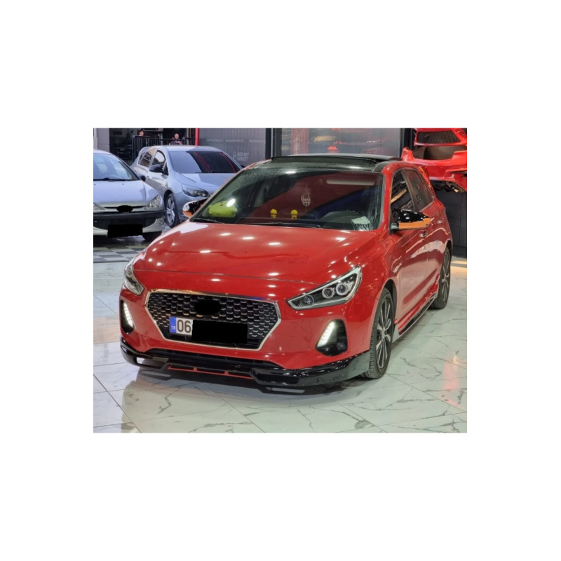 Hyundai i30 Makyajlı Ön Ek 2017+ (Plastik)