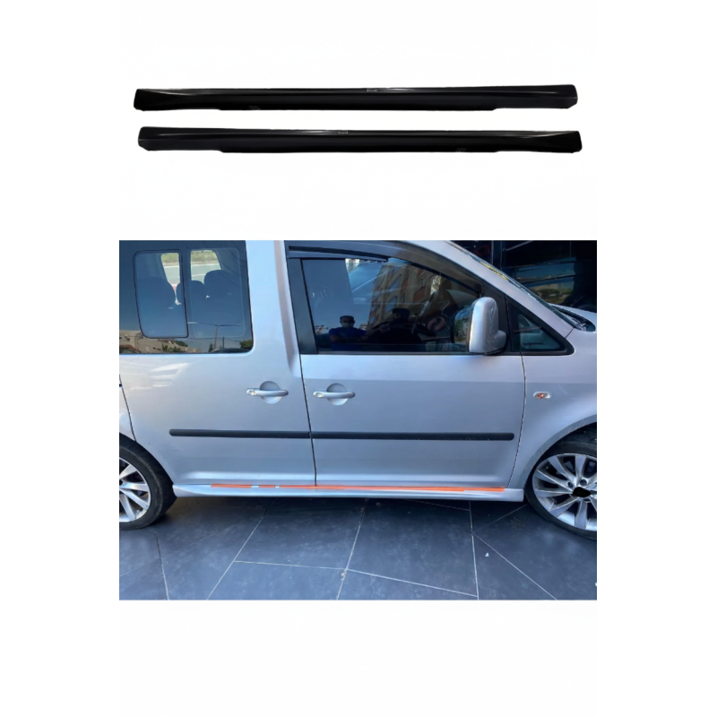 Volkswagen Caddy Aero Yan Marşpiyel (Plastik)