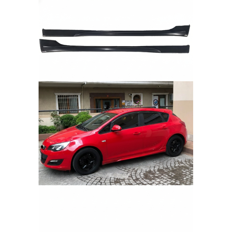 Opel Astra J Opc Yan Marşpiyel (Plastik)