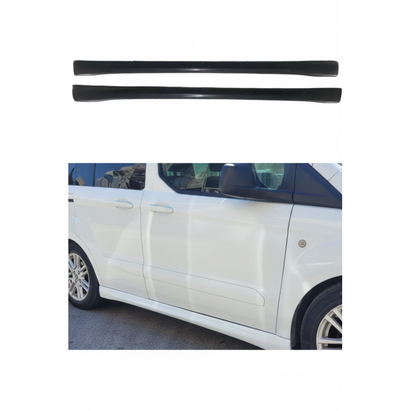 Ford Tourneo Courier Yan Marşpiyel (Plastik)