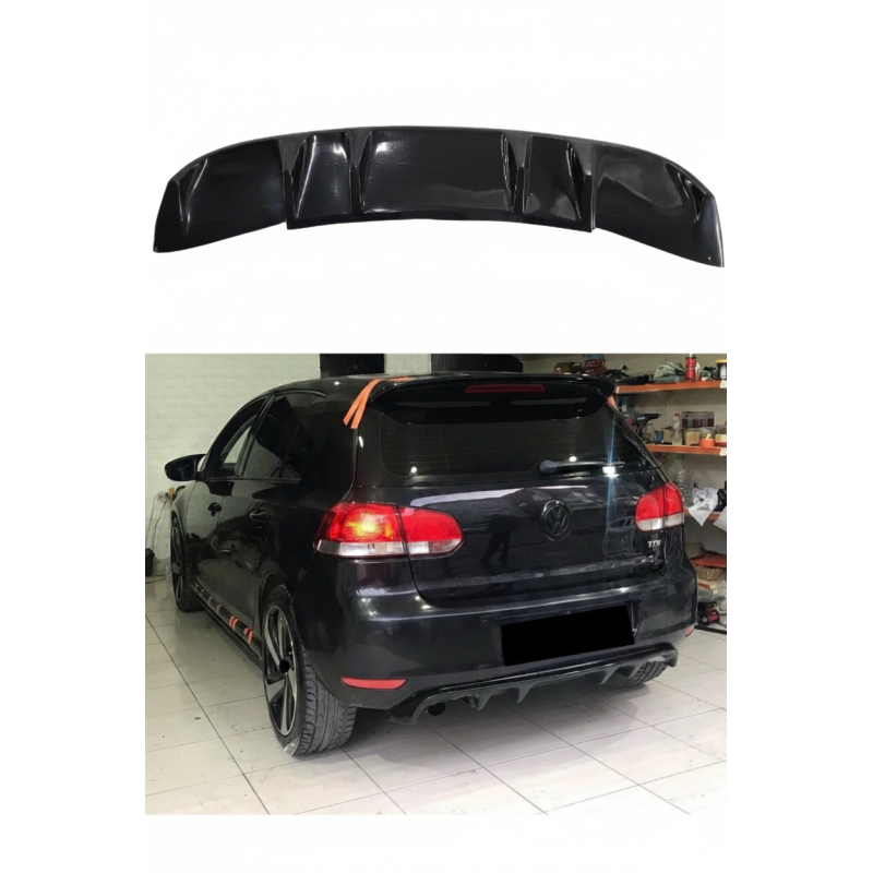 Volkswagen Golf 6 Rieger Difüzör (Plastik)