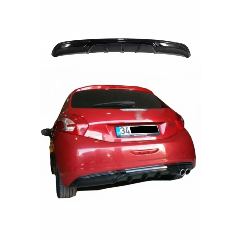 Peugeot 208 Custom Difüzör (Plastik)