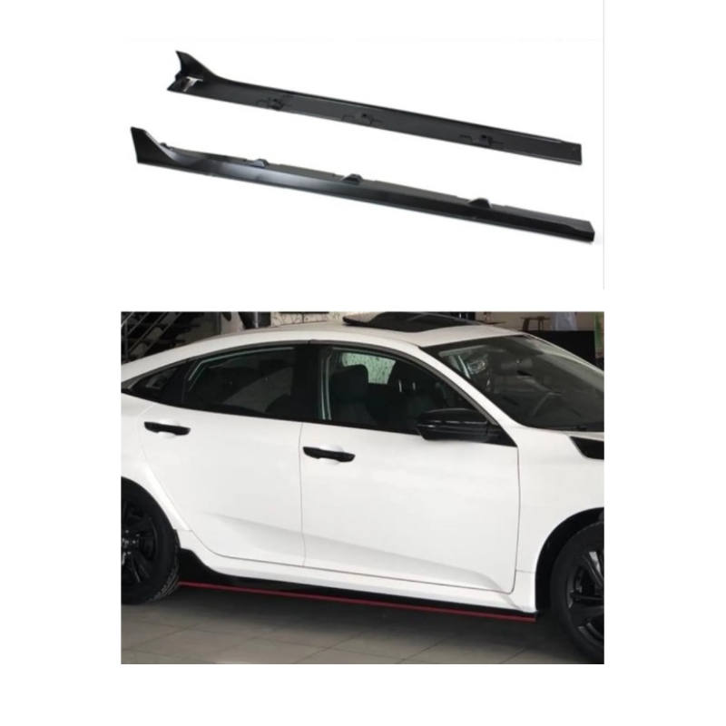 Honda Civic Fc5 Typer Yan Marşpiyel Lipi (Plastik)