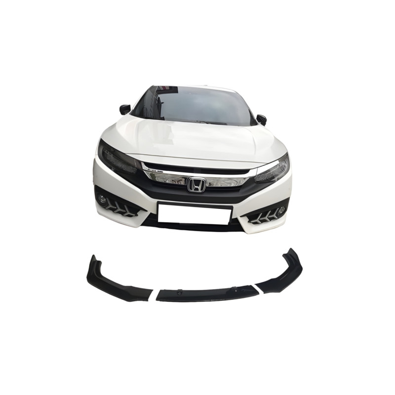 Honda Civic Fc5 Ön Lip (3 Parça) (Plastik)