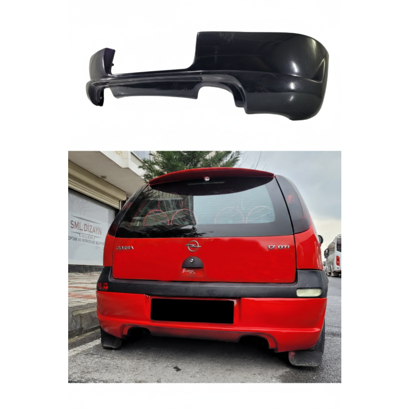 Opel Corsa C Arka Ek Makyajsız (Plastik)