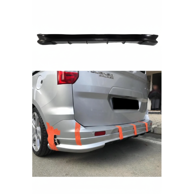 Ford Tourneo Courier Arka Tampon Eki (Plastik)