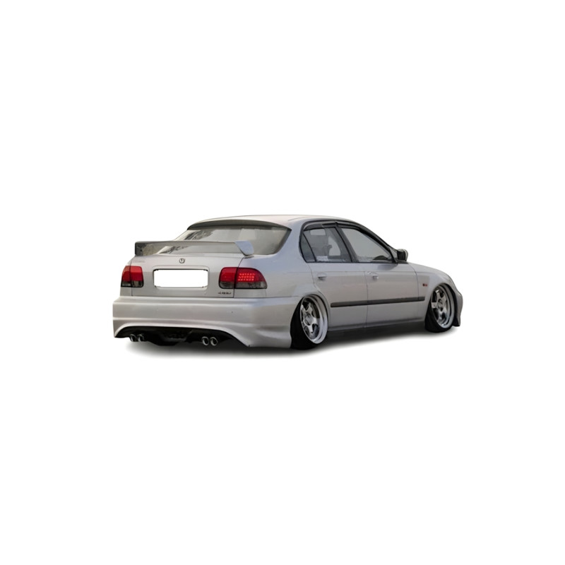 Honda Civic 96-01 İes Makyajlı-Makyajsız Kasa Custom Arka Ek (Plastik)