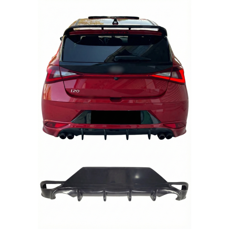 Hyundai İ20 2020-2023 Arka Ek (Plastik)