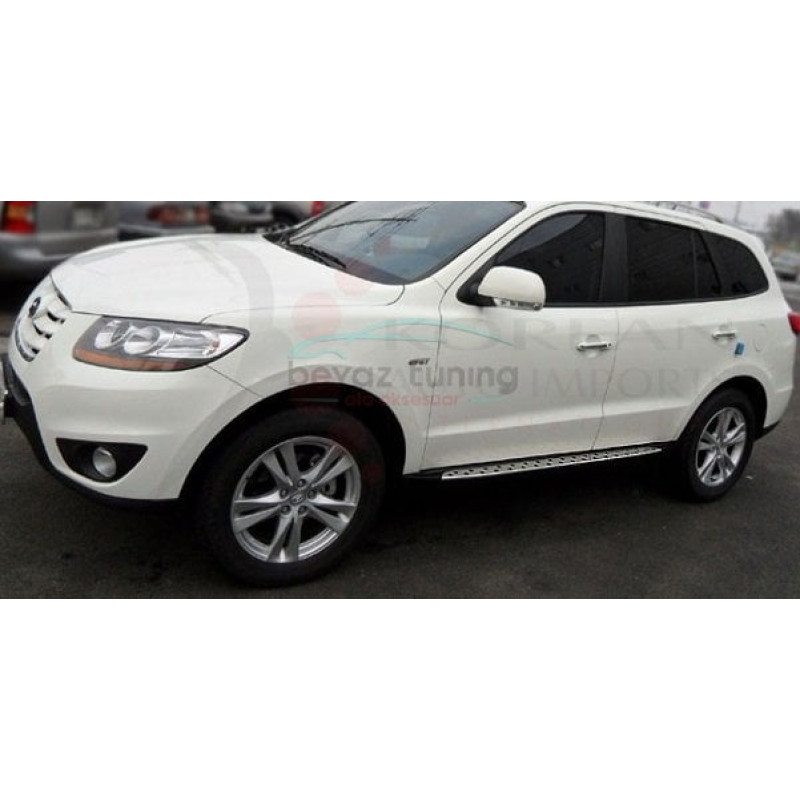 Hyundai Santa Fe Yan Basamak Koruma Oem Orjinal Bmw Tip Noktalı