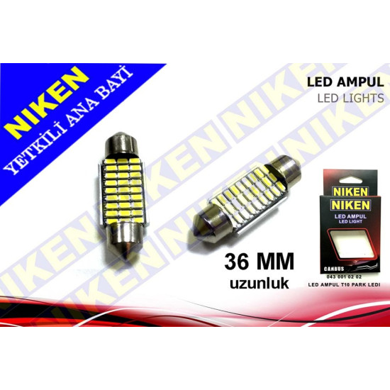 Sofit Led Ampul 27 Ledli Ultra Beyaz 36mm