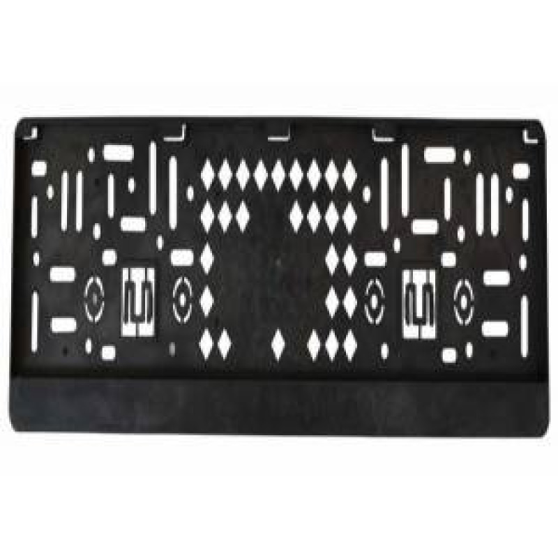 Plaka Altı Plastik Kare Tip Plakalık