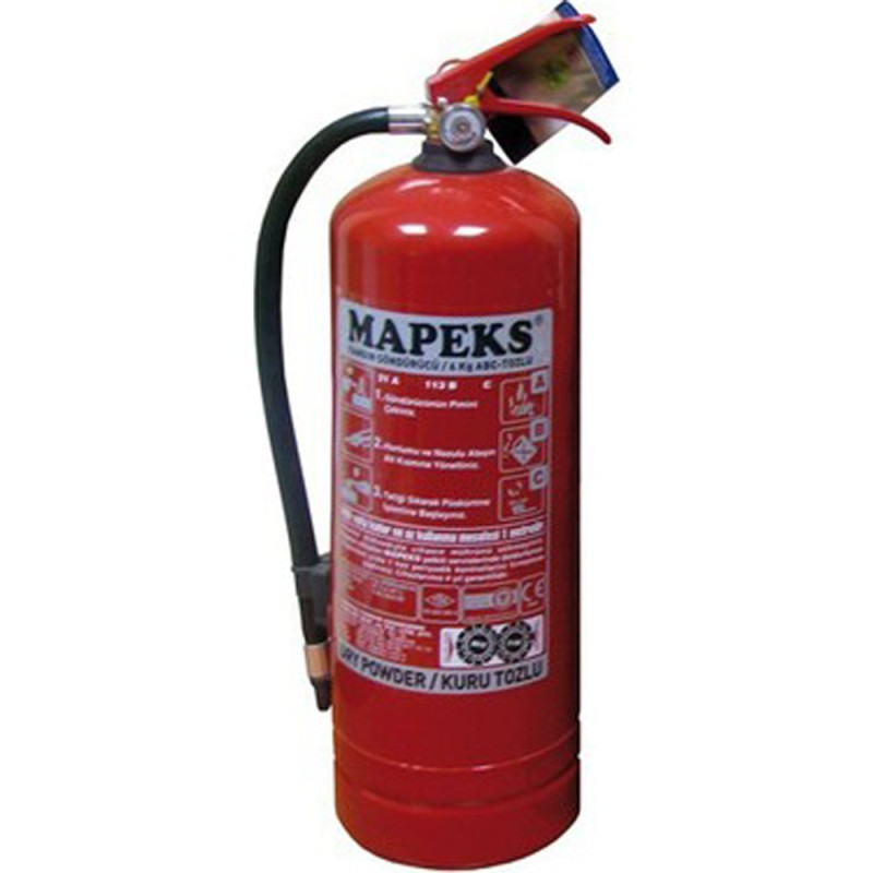 Yangın Söndürme Tüpü Söndürücü Abc Tozlu Askı Aparatlı 4 KG